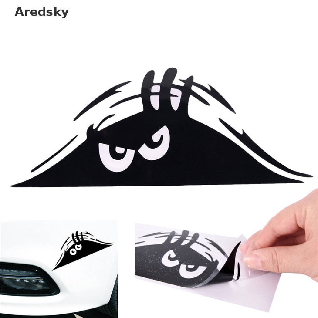 [Aredsky] Hình Dán Vinyl Hình Quái Vật Vui Nhộn Trang Trí Xe Hơi