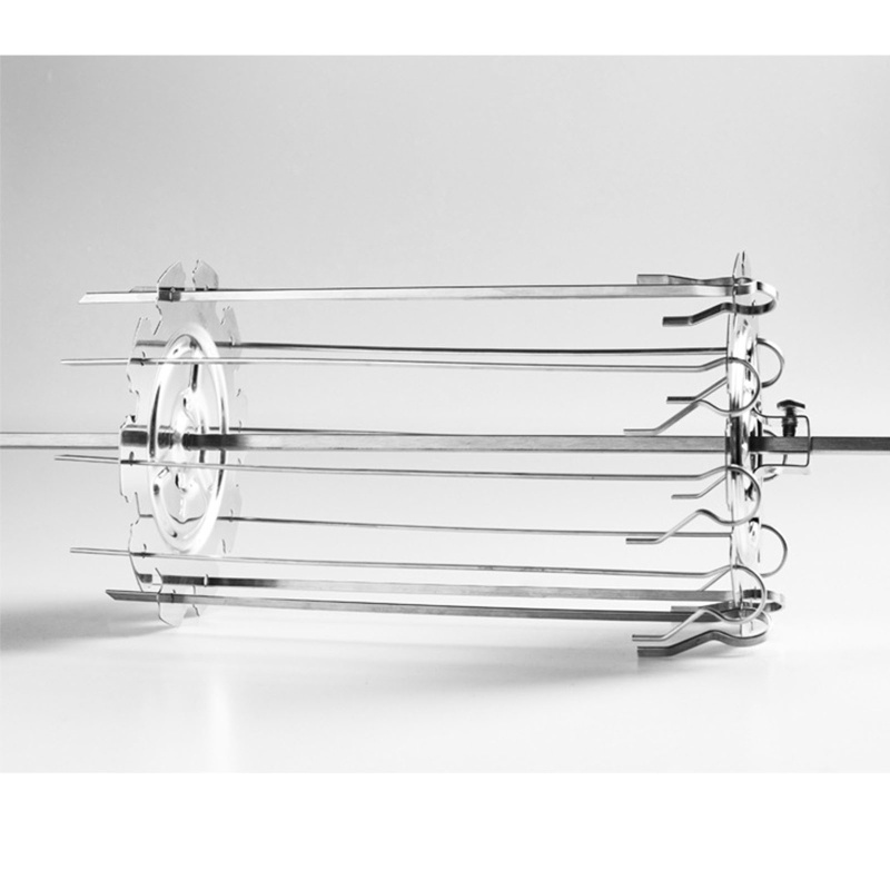 Xiên Nướng BBQ Dạng Xoay Tiện Dụng Chất Lượng Cao