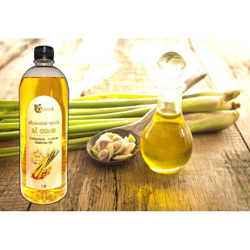 Dầu Massage Body Toàn Thân Tinh dầu Sả Chanh ACENA 500ml