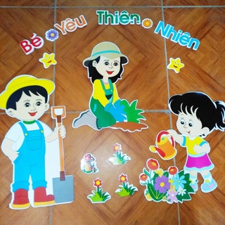 Bộ Góc Bé Yêu Thiên Nhiên