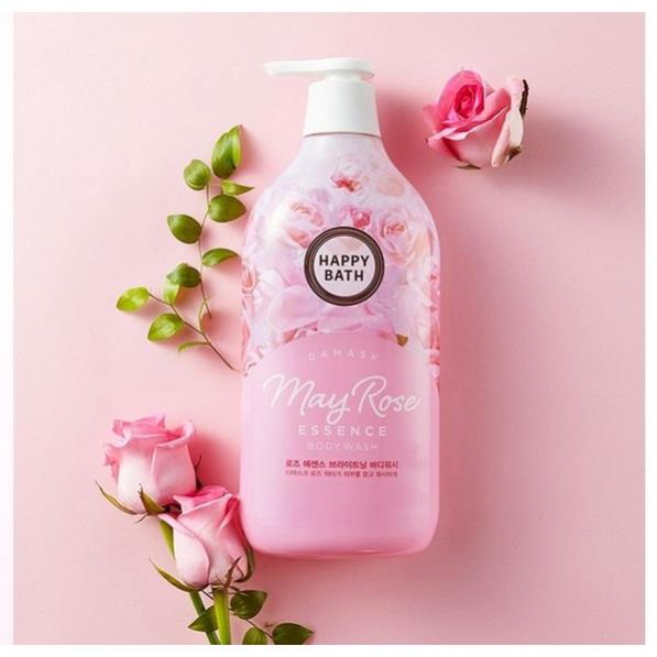 Sữa Tắm Nước Hoa Happybath 900ml Dưỡng Ẩm Trắng Da Hàn Quốc CHÍNH HÃNG Hương Hoa Quả Ngọt Ngào