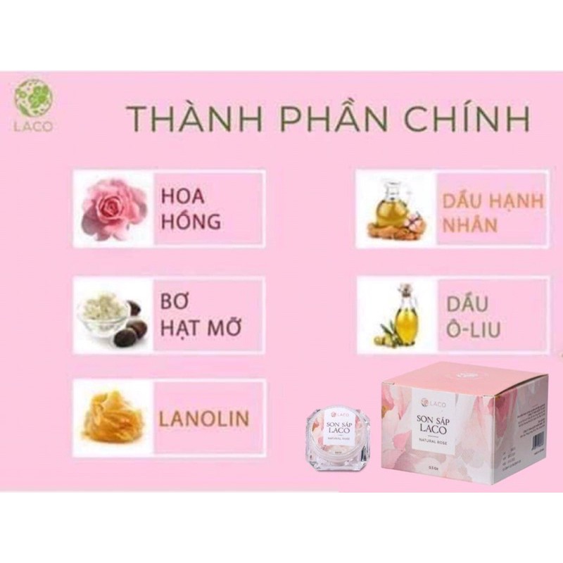 SON DƯỠNG MÔI HỮU CƠ THIÊN NHIÊN