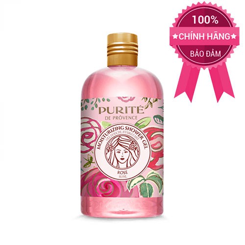 Sữa tắm Mềm Mịn Purité by Provence Hoa Hồng 500ml