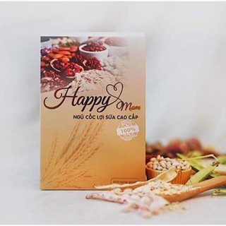 Ngũ cốc lợi sữa cao cấp Happy Mom hộp 900gr