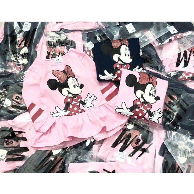 Set 2 váy áo Minnie Hm