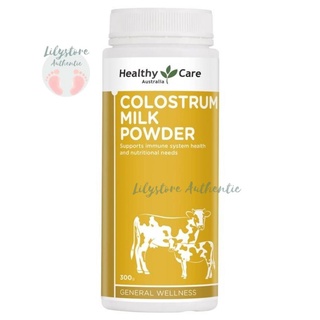 Sữa bò non Healthy Care Colostrum Milk Powder 300g của Úc chính hãng