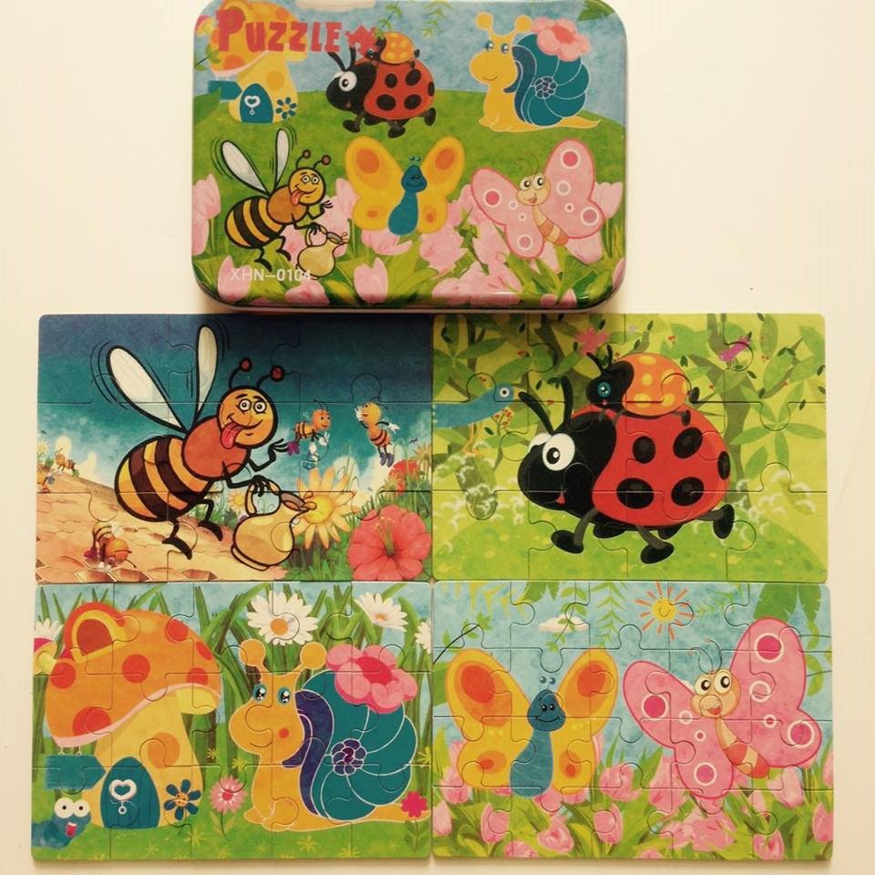 Ghép hình Puzzle tổng hợp 9,12,15,20 miếng