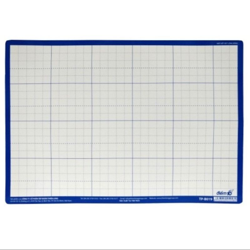 Bảng  2 mặt Điểm 10 TP B019