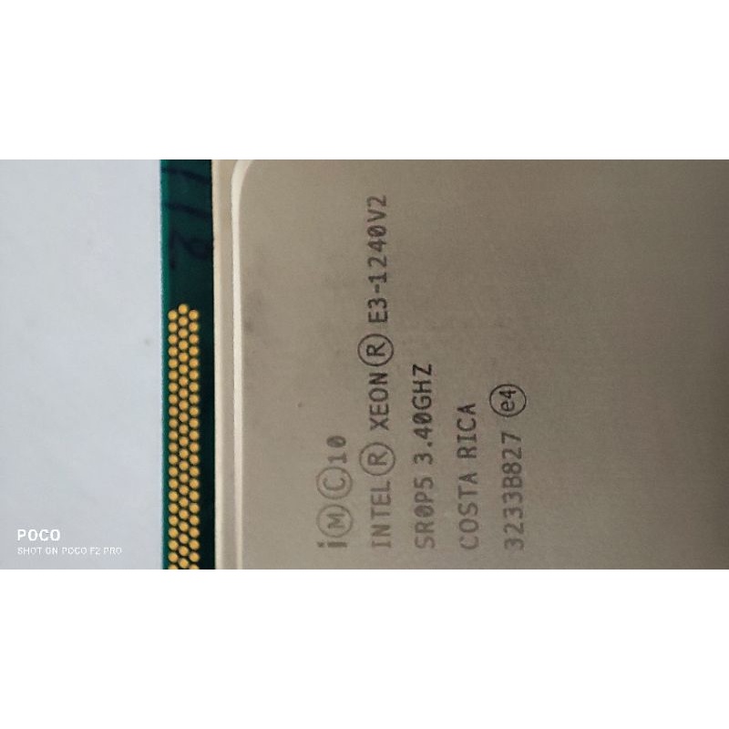 CPU Intel Xeon E3 1240v2 tương đương i7 3770) Và CPU i5-2400