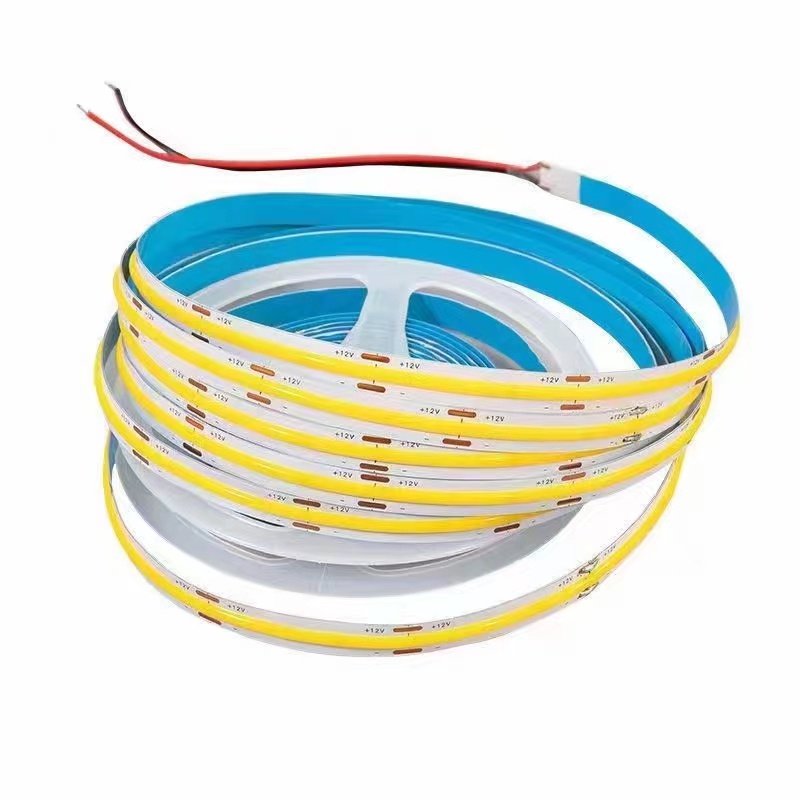 dây led dán COB 12v 24v 10mét 252 led 320 led 480 led nguồn DC12v 24v