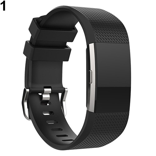 Dây Đeo Thay Thế Cho Đồng Hồ Fitbit Charge 2 Bằng Silicon