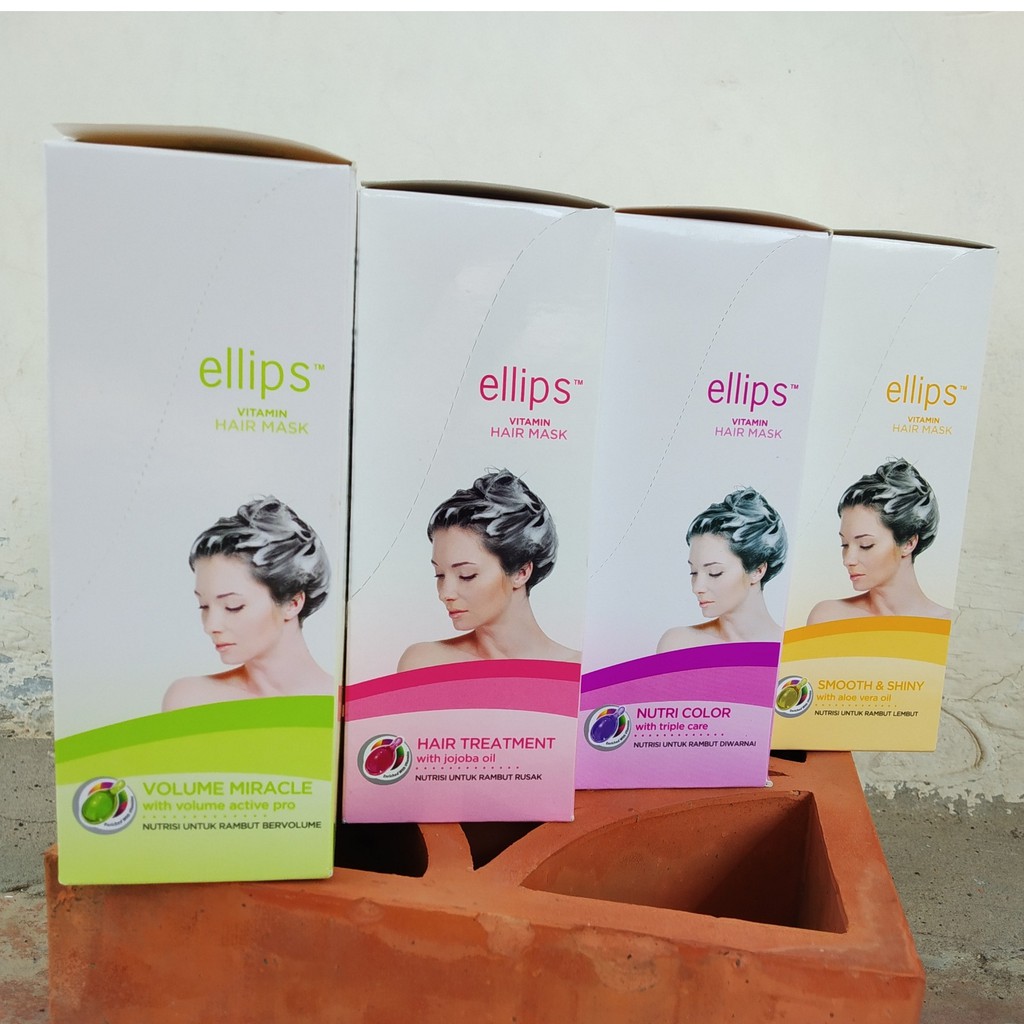 GÓI Ủ Tóc Ellips 20g - Dưỡng Chất Nuôi Dưỡng Mái Tóc Khỏe Mạnh