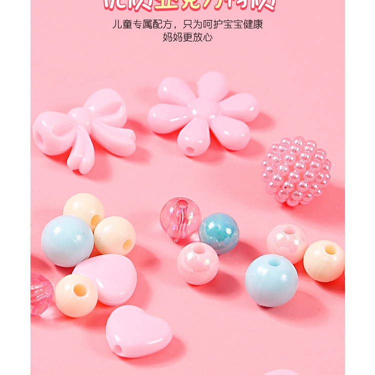 Bộ Dụng Cụ Làm Đồ Thủ Công Đính Hạt Xinh Xắn Cho Bé Và Mẹ |Đồ Chơi Hạt Nhựa Hình Công Chúa Elsa Sophia Cho Bé Gái