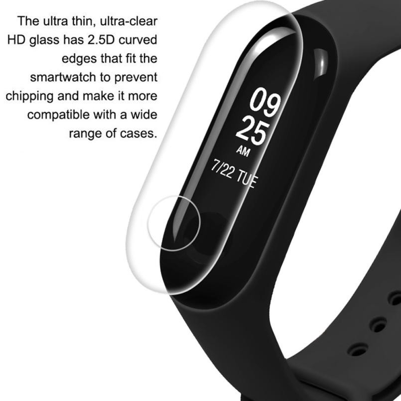 Set 6 miếng dán bảo vệ màn hình chất liệu TPU cho Xiaomi Mi Band 3