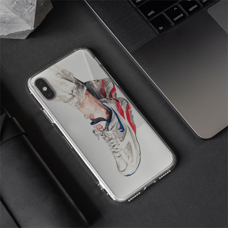 Vỏ/ốp ip chống sốc nike hãng màu đỏ Iphone 7/8/8Plus/X/Xs/Xs Max/11/11 Promax/12/12 Promax NIKPOD00192