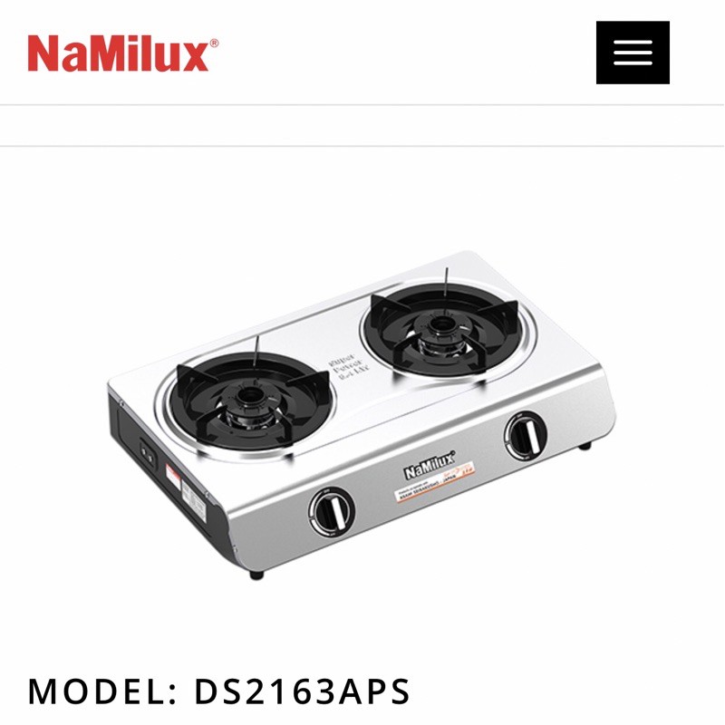 BẾP GAS ĐÔI NAMILUX NGỌN LỬA MẠNH 🔥🔥🔥🔥🔥 2163APF CHÍNH HÃNG LOẠI 1 KHÔNG LIÊN DOANH✅✅✅GIAO NHANH ĐÀ NẴNG
