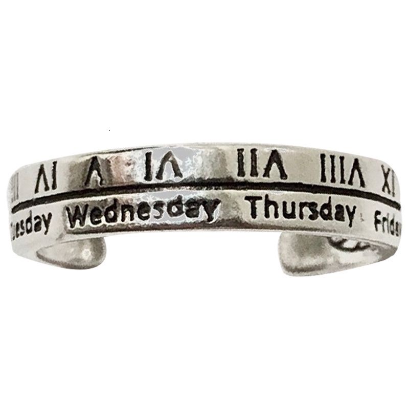 Nhẫn khắc số la mã thiết kế thời trang cho cặp đôi