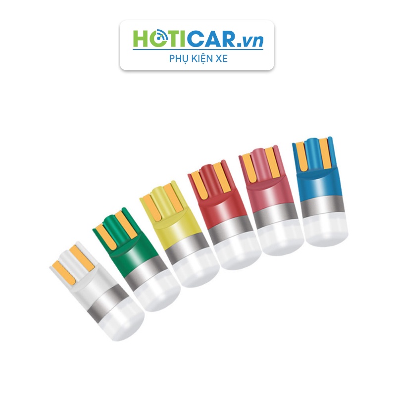 Đèn led xi nhan, demi, đọc sách, trần, cốp, đồng hồ taplo chân T10 chip 3030 T103030-1