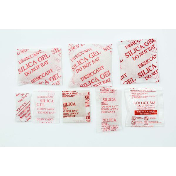 COMBO 20 Gói hạt hút ẩm Silica gel loại 1gr