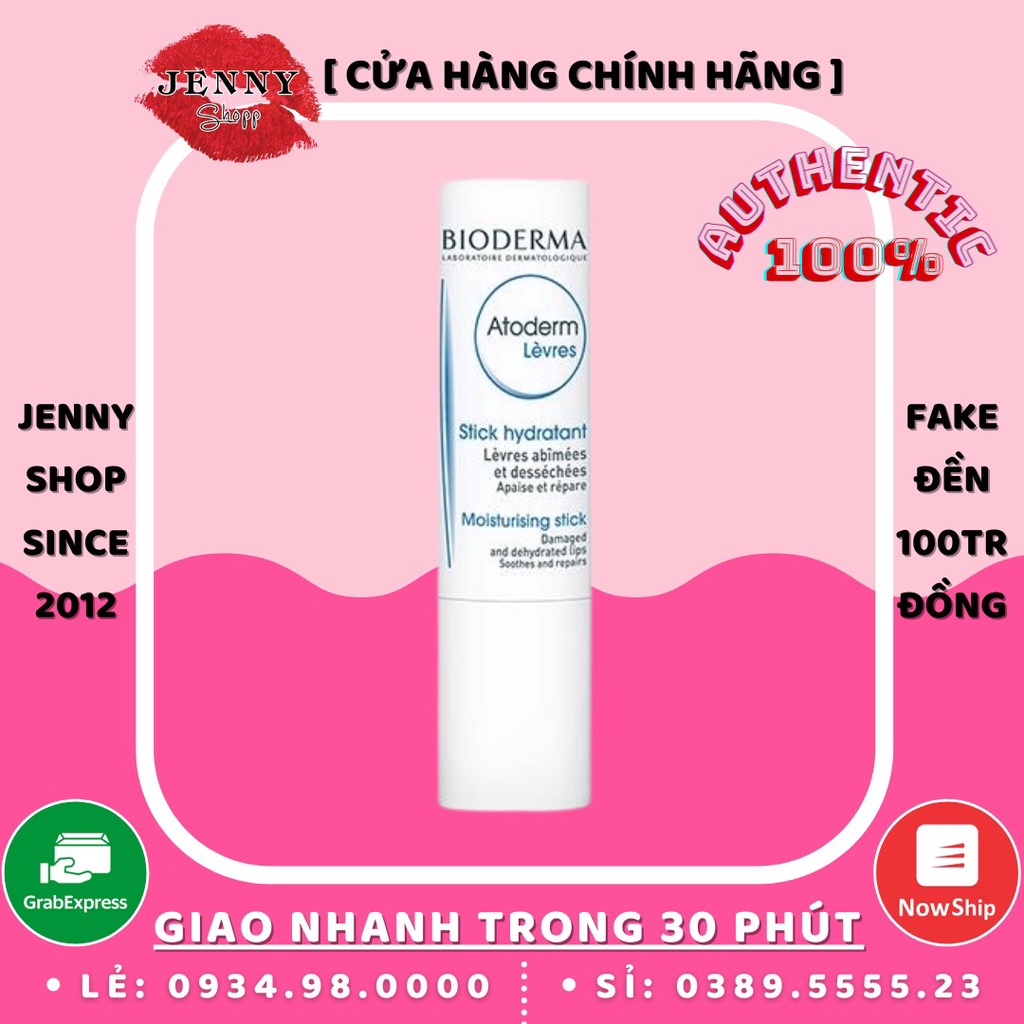 Son Dưỡng Bioderma dưỡng ẩm làm mềm và ngừa thâm