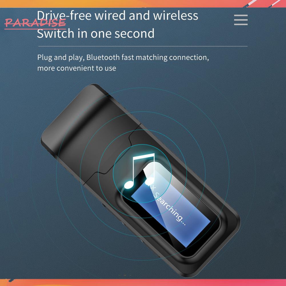Bộ Thu Phát Âm Thanh Bluetooth Usb Thiên Đường Kính 3.5mm Cho Tv / Xe Hơi / Pc | BigBuy360 - bigbuy360.vn