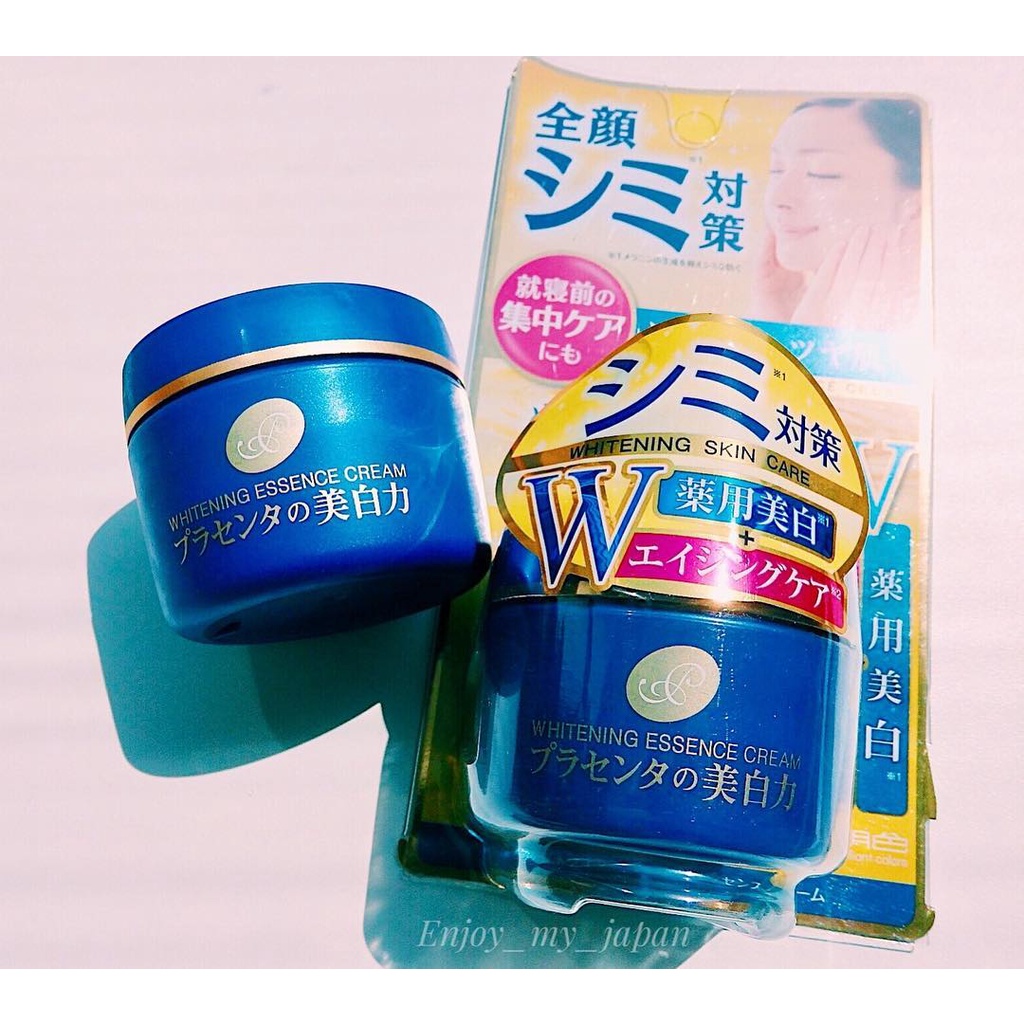 Kem dưỡng trắng da Meishoku Whitening Essence Placenta Cream