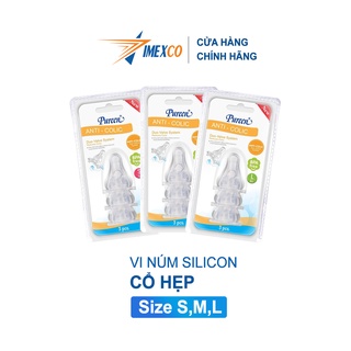 Núm vú cổ hẹp Pureen cho bé
