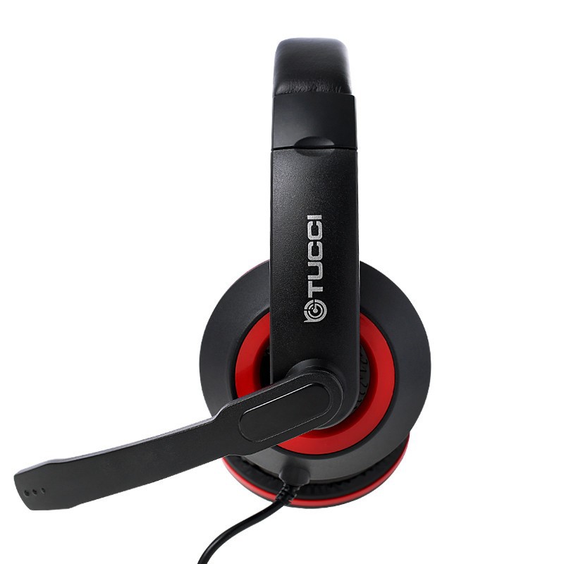 Tai Nghe Gaming Chụp Tai Headphone Có Dây TUCCI X5 - Tai Nghe Nhạc Có Mic Máy Vi Tính Laptop | BigBuy360 - bigbuy360.vn