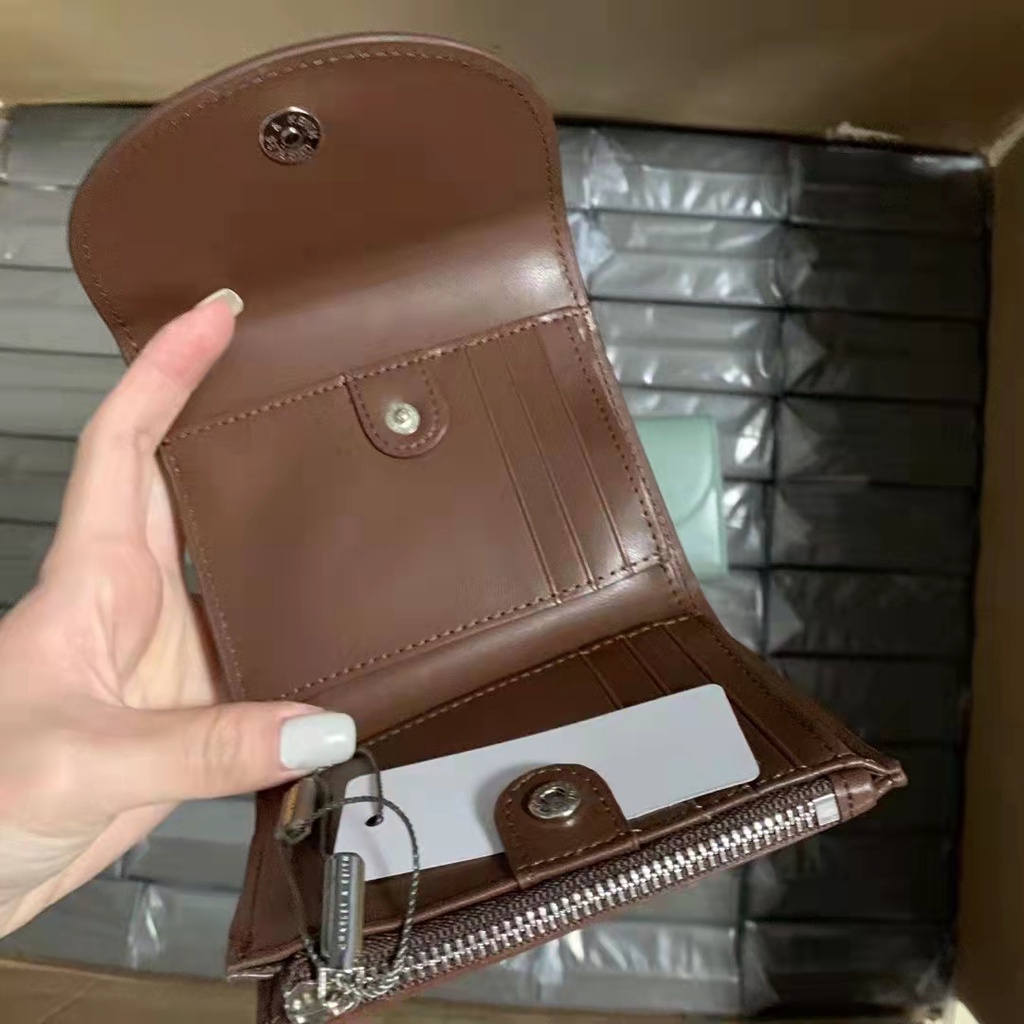 Ví Thời Trang Mùa Xuân Kiểu Dáng Đơn Giản Xinh Xắn 10840441 Ví Ngắn Có Khóa Kéo Đựng Thẻ Đa Năng Tiện Lợi Dễ Sử Dụng