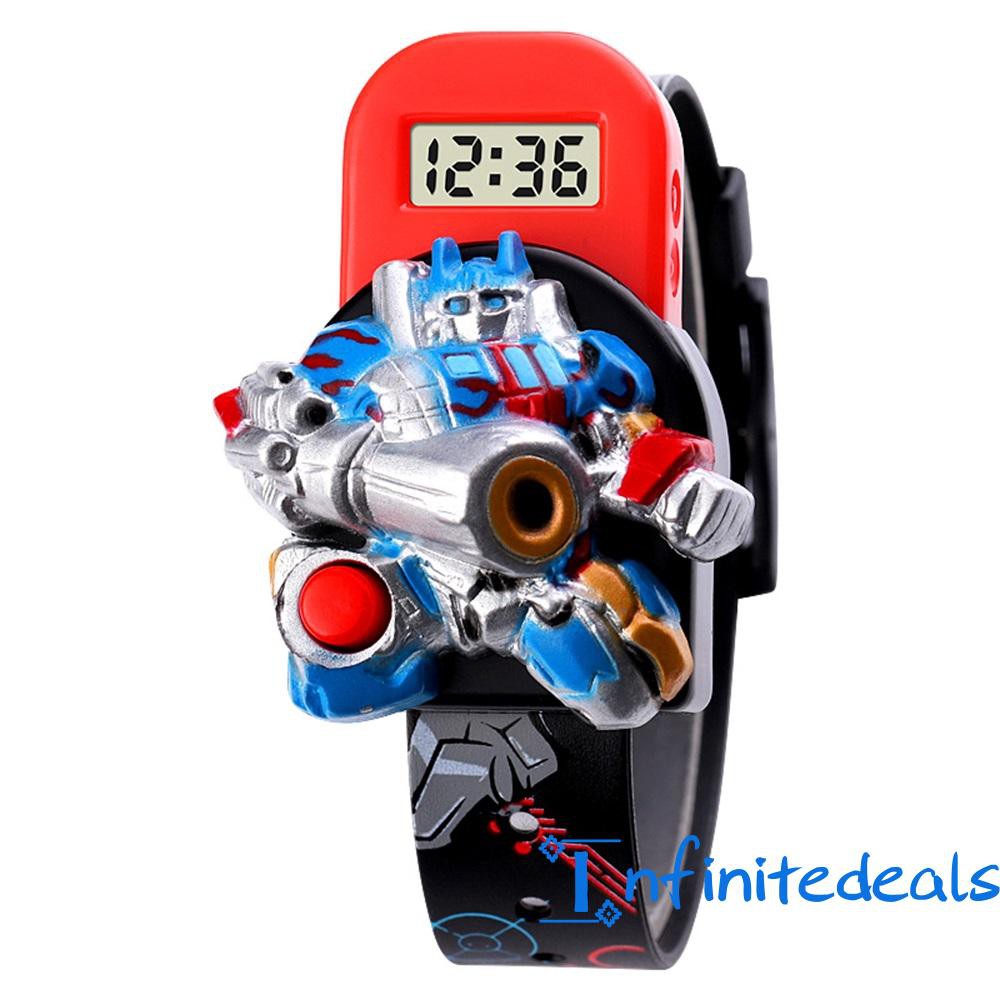 Đồng Hồ Điện Tử Skmei 1750 Họa Tiết Hoạt Hình Cho Bé