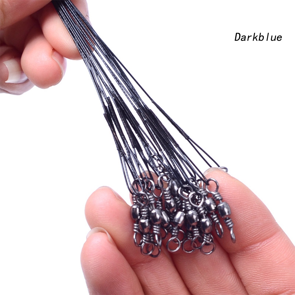 Set 20 Dây Câu Cá Bằng Thép Không Gỉ Chống Cắn