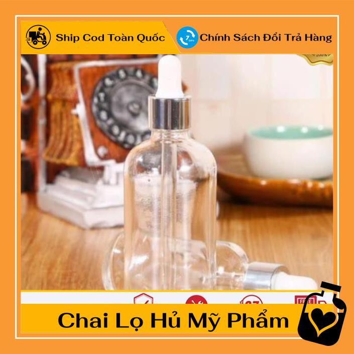 Lọ Chiết Serum ❤ TOP GIÁ RẺ ❤ Lọ đựng tinh dầu 5ml,10ml Dày bóp giọt chiết serum ,Xưởng Chai Lọ