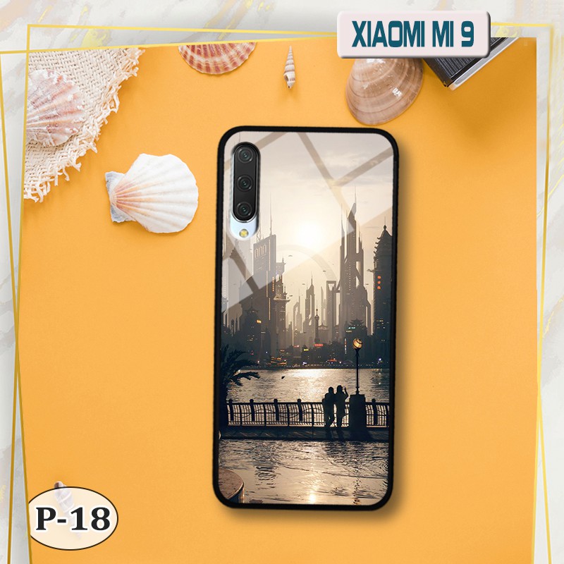 Ốp lưng kính Xiaomi Mi 9- hình 3D