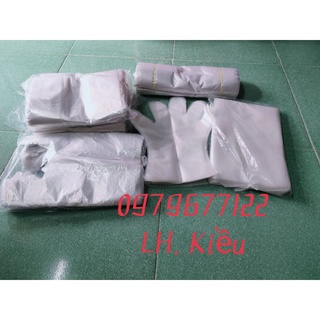 Túi pe trong suốt ngang miệng đựng đường, nước lèo dẻo dai, chắc chắn chất lượng siêu tốt