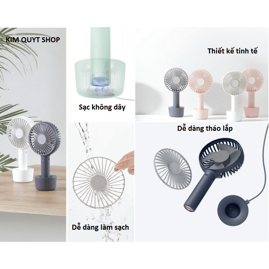 Pin 14h Quạt sạc cầm tay/để bàn Lumena N9-FAN PRO 2 | BigBuy360 - bigbuy360.vn