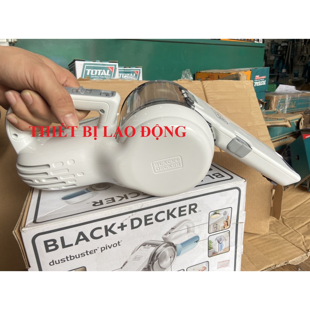 Máy hút bụi cầm tay dùng pin 10.8V Black &amp; Decker PV1020L