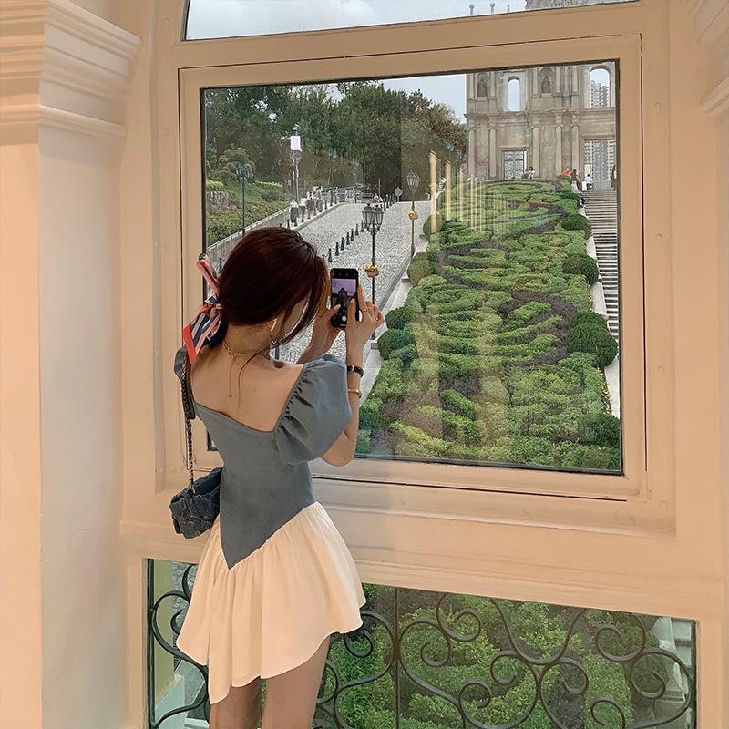 Đầm Hai Dây Eo Cao Dáng Ôm Thời Trang Mùa Hè Mới 2021 | BigBuy360 - bigbuy360.vn