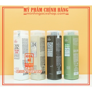 Dầu gội đầu SILKY 02 - 04 - 05 - YLANG 250ml chính hãng