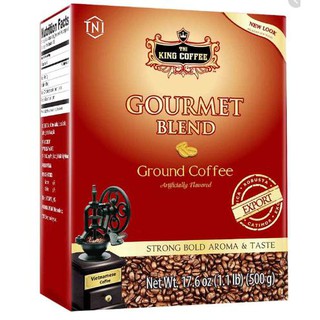 Cà phê Rang xay TNI King Coffee Gourmet Blend 500g