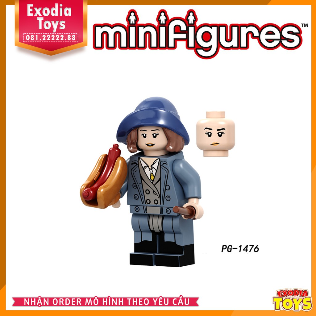 Xếp hình minifigure nhân vật thế giới phù thủy Harry Potter - Đồ Chơi Lắp Ghép Sáng Tạo - POGO 8192