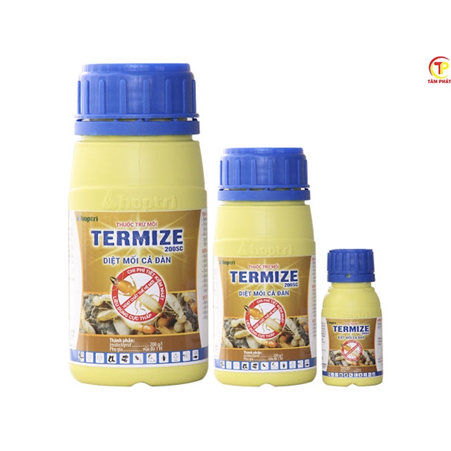 Thuốc diệt mối chuyên dụng diệt cả đàn mối chỉ 1 chai Termize 200SC loại 50ml