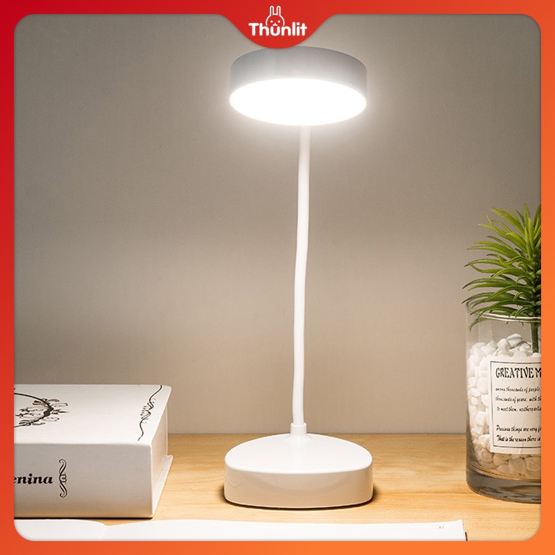 Đèn bàn đọc sách Thunlit bóng LED có thể sạc lại 1500mAh với 3 nhiệt độ màu