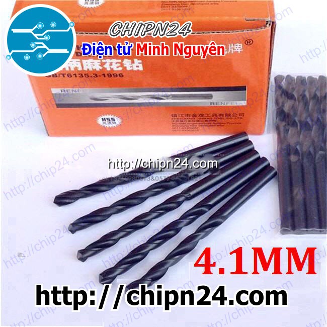 [2 CÂY] (KG1) Mũi khoan 4.1mm (Mũi khoan mạch điện tử)