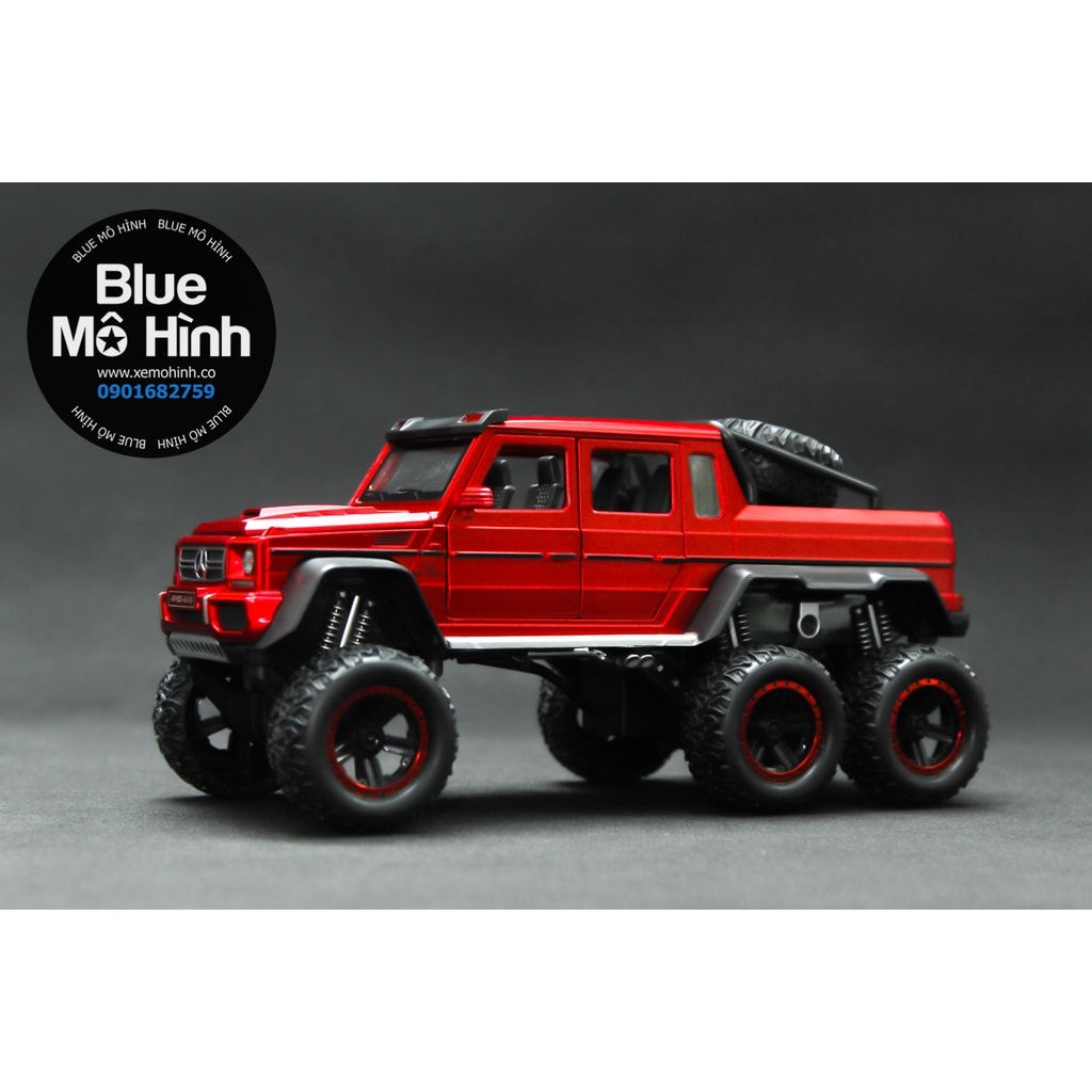 Blue mô hình | Xe mô hình Mercedes G63 AMG bán tải Pickup Offroad 1:24