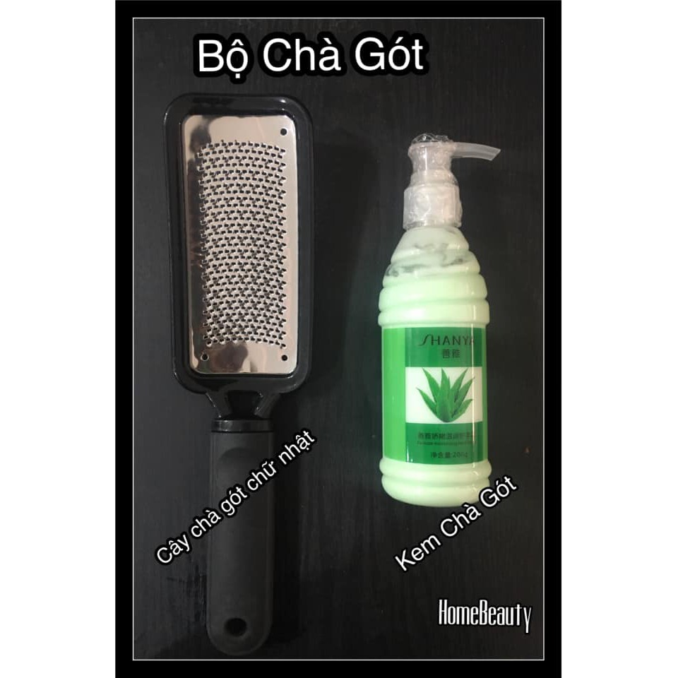 Combo Bộ chà gót chân