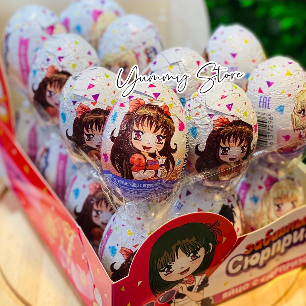 Kẹo Socola Trứng + Đồ Chơi Nga