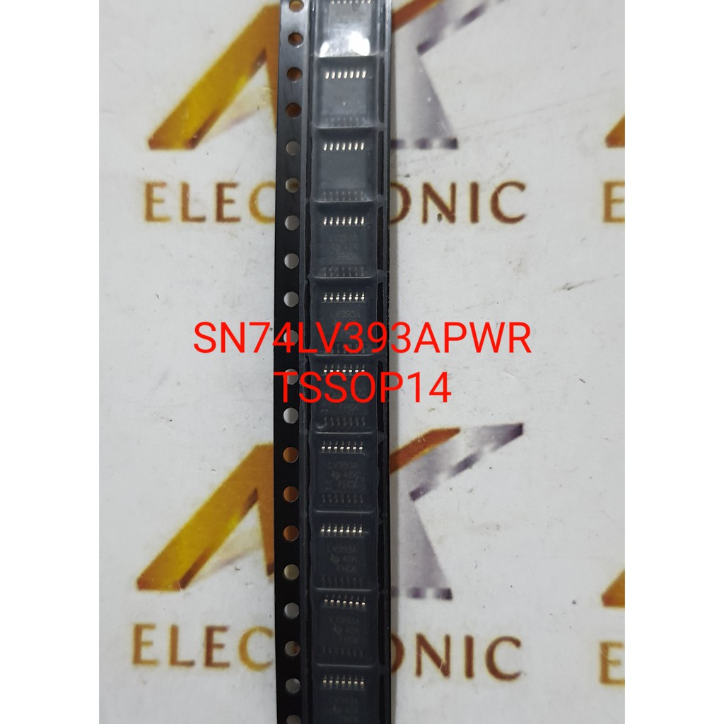 IC Số SN74LV393APWR LV393A TSSOP14 Nhập khẩu (con)