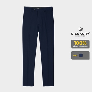 Quần âu nam công sở Biluxury lịch lãm đẳng cấp chuẩn form không nhăn nhàu 5QAUB002TTT