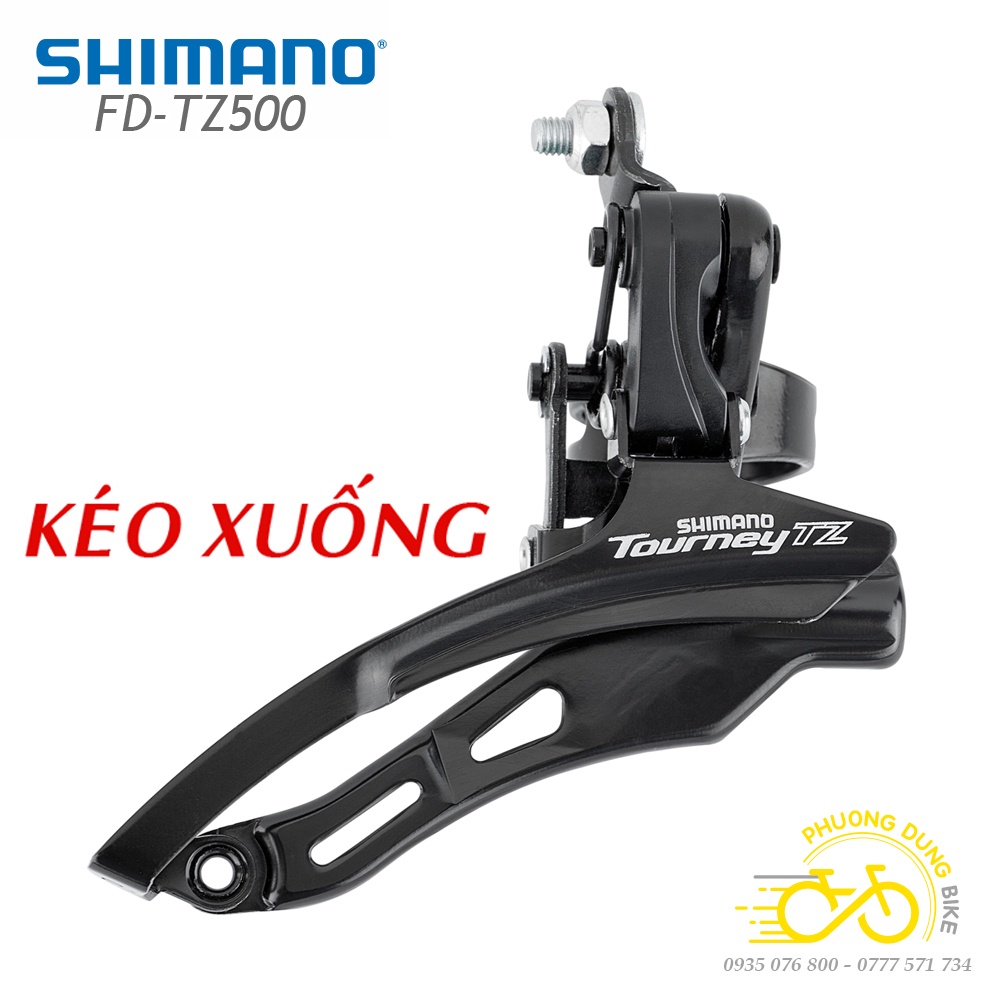 Sang đĩa xe đạp SHIMANO TOURNEY FD-TZ500