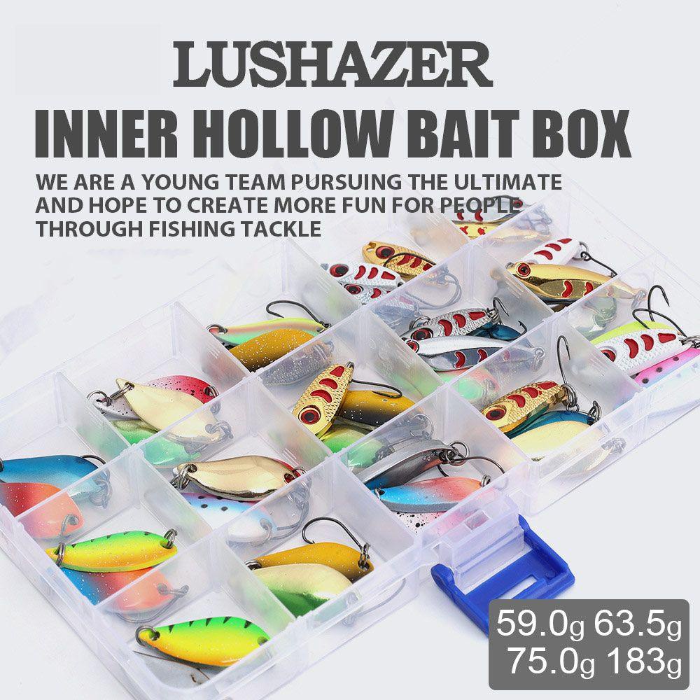 MYRONGVN Bộ 10 Mồi Câu Cá Bằng Kim Loại Chất Lượng